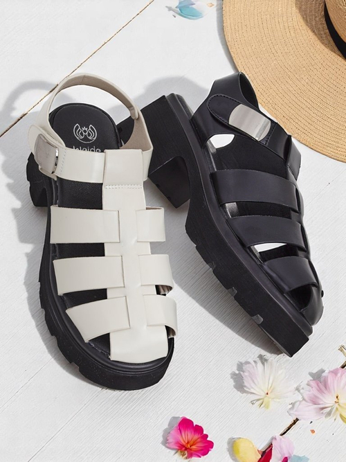 Royalfashion Жіночі сандалі в римському стилі Bratz