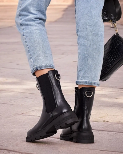 Royalfashion Damenstiefel Rotika