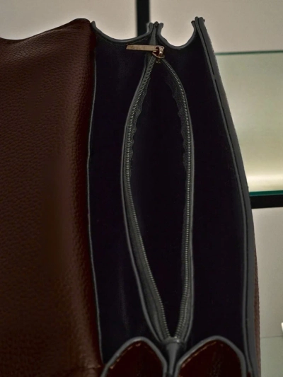 Kleine Damenhandtasche aus Öko-Leder Karelia