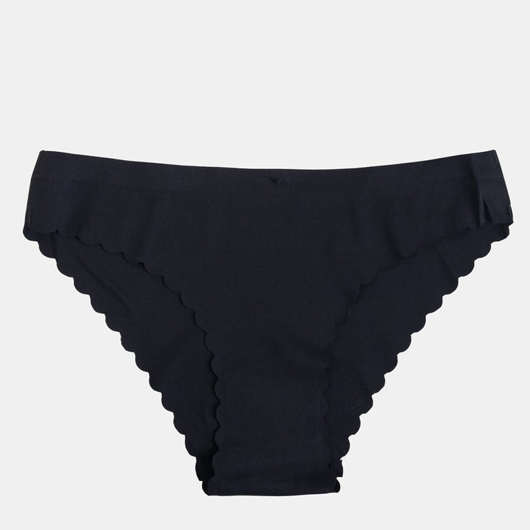 Schwarze nahtlose Höschen für Damen - Unterwäsche