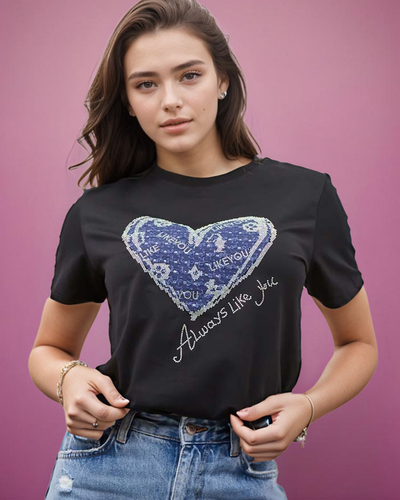 Royalfashion Bedrucktes Damen-T-Shirt
