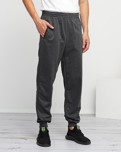 Klassische dunkelgraue Jogginghose für Herren - Kleidung