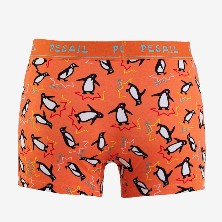 Pinguin orange Herren Boxershorts - Unterwäsche