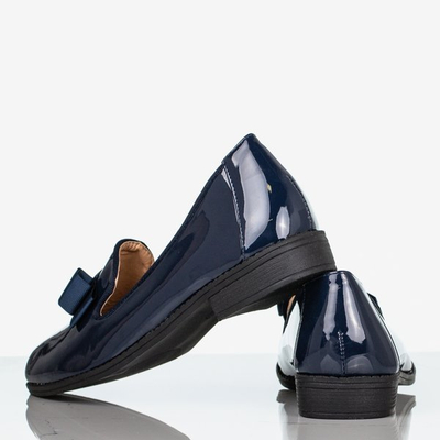 Dunkelblaue Damenhalbschuhe Holli - Footwear 1