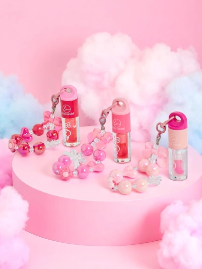 Lippenbalsam für Kinder mit Armband Himbeere