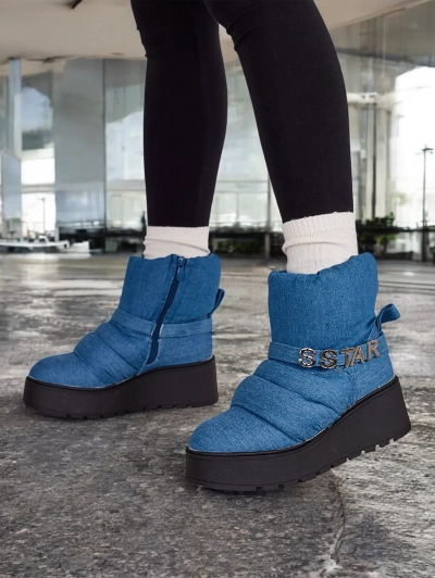 Royalfashion Damen Schneestiefel Fizo