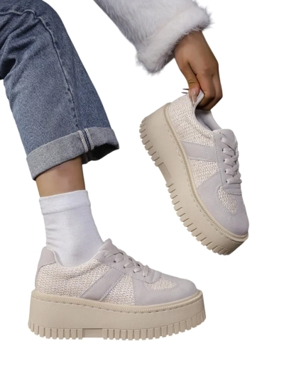Royalfashion Damen Plattform Sneaker Venusoe