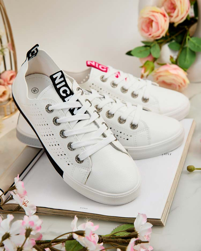 Royalfashion Damen Furatt durchbrochene Turnschuhe