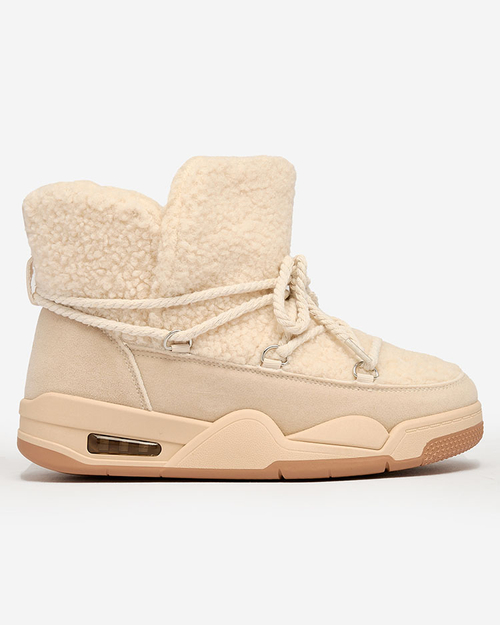 Жіночі снігоступи Royalfashion бузкового кольору Ludmivac