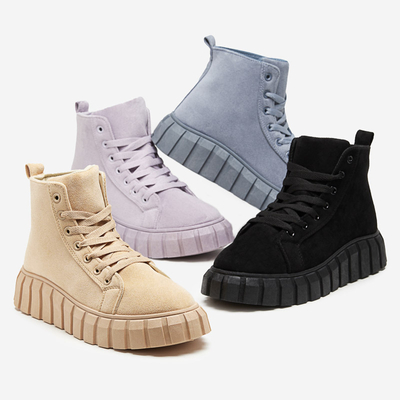 Schwarze Damen-Sportsneaker Omalin - Footwear