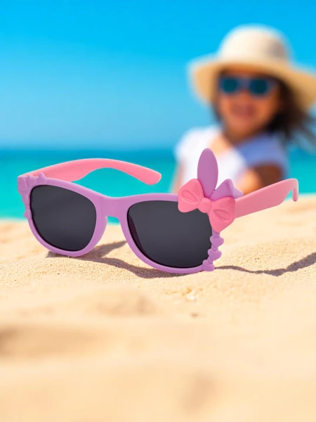 Royalfashion Kinder-Sonnenbrille mit Bunny Shine Dekorationen