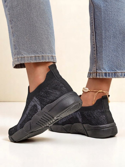 Royalfashion Damen Slipper aus Stoff, Sportschuhe Vena