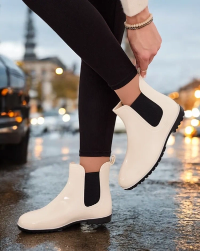 Royalfashion Lackierte Damen-Serisma-Gummistiefel