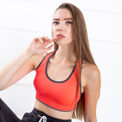 Roter Damen-Sport-BH - Unterwäsche