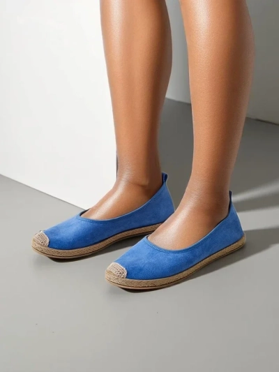 Royalfashion Damen Eco-Suede Espadrilles Aroles