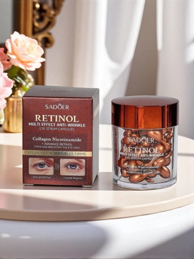Sadoer Athena Retinol Collagen – капсули під очі від зморшок 40г