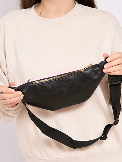 Royalfashion Damen gesteppte Bauchtasche mit Pailletten