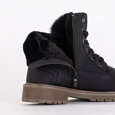 Schwarze Aoxian-Stiefel für Mädchen - Schuhe