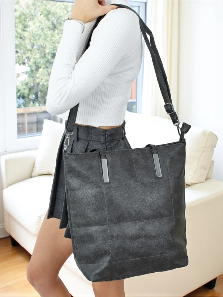 Damen Shopper Handtasche Tessira aus Öko-Leder