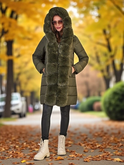Royalfashion Damenjacke mit abnehmbaren Ärmeln