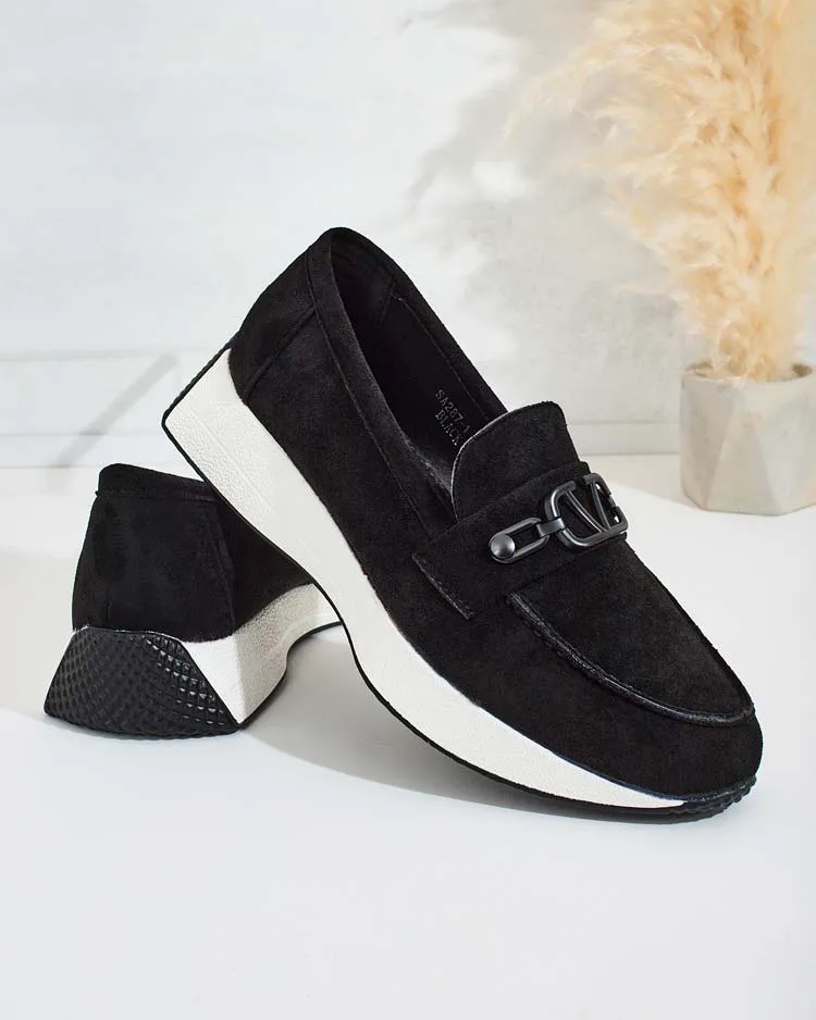 Royalfashion Elegante Damen Mokassins Zoli