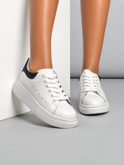 Royalfashion Damen Sportsneaker mit Strass Ellefa