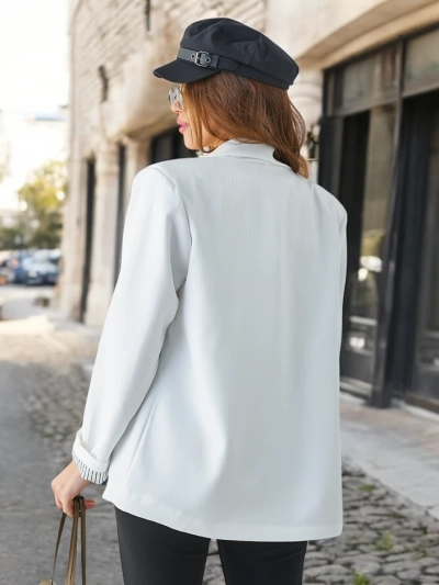 Royalfashion Damenblazer ohne Verschluss Elegantes