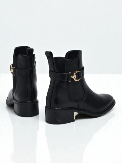 Damen Stiefeletten aus Öko-Leder Calivra