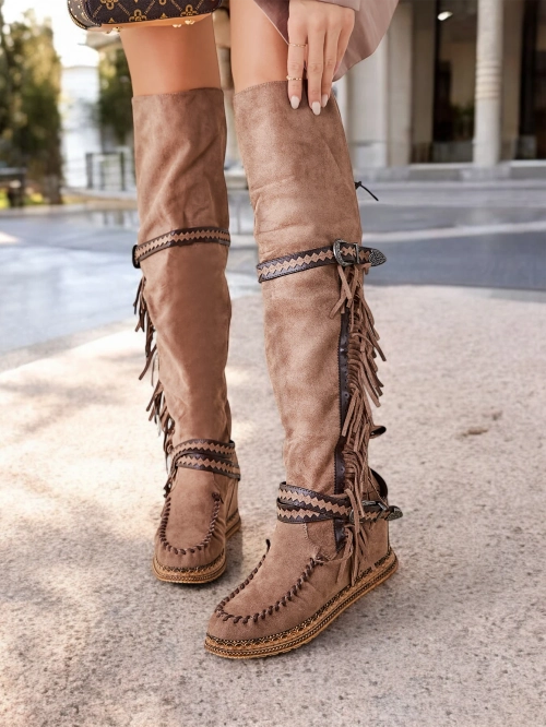 Жіночі черевики за коліно Royalfashion Eliferse