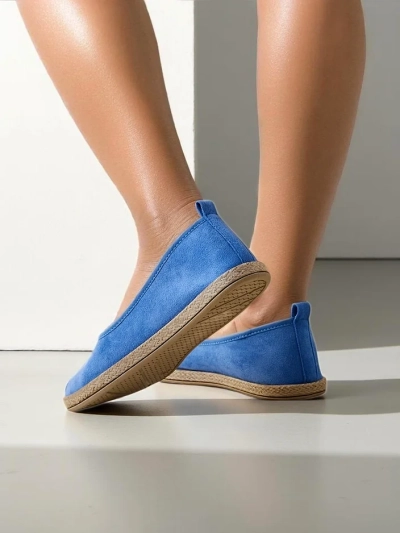 Royalfashion Damen Eco-Suede Espadrilles Aroles