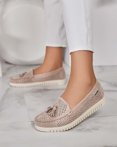 Royalfashion Damen durchbrochene Mokassins Molaffa
