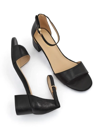 Royalfashion Damen Sandalen mit niedrigem Absatz SoftHeels