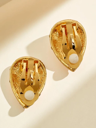 Royalfashion Damen-Clip-Ohrringe mit Zirkonia