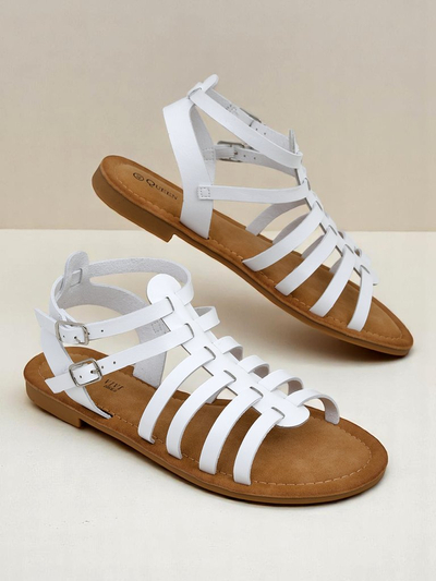 Royalfashion Damen-Sandalen im römischen Stil Roma Chic