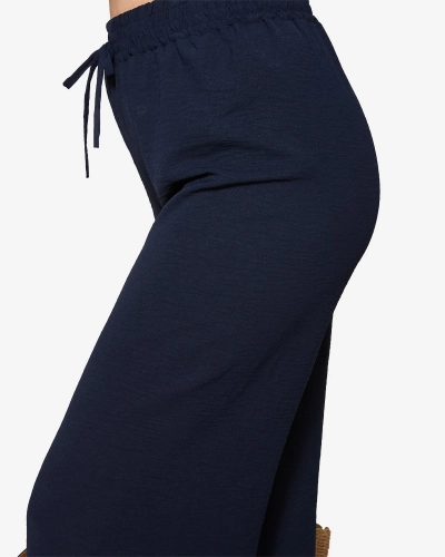 Marineblaue Damen-Palazzo-Bekleidung