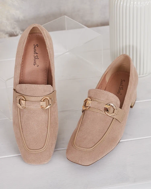 Royalfashion Елегантні жіночі мокасини на низькому ходу Orino