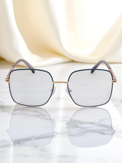 Royalfashion Sonnenbrille in eckigem Skyline-Design