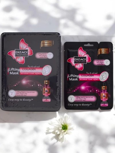 DIZAO - Set aus sérum und Maske mit Kollagen 6g + 36g x 10 Stück