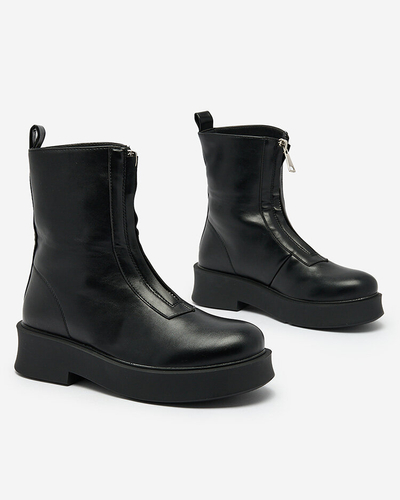 Royalfashion Damenstiefel in schwarz Opialef