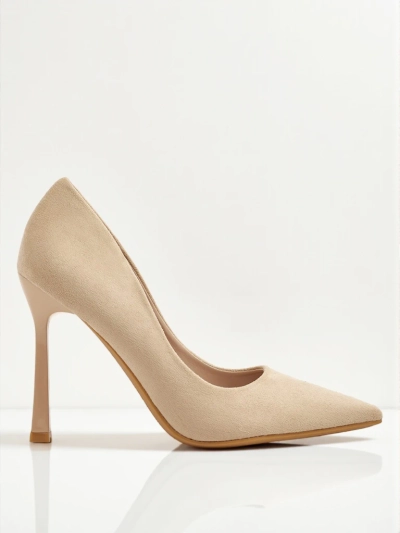 Damen Stiletto Pumps aus Öko-Wildleder Belunika