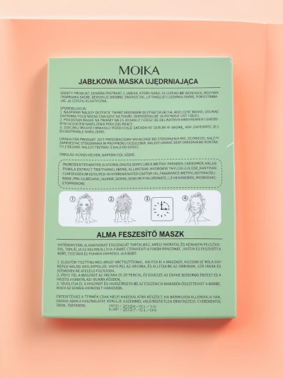 MOIKA Apfel Tuchmaske Straffend