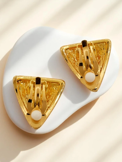 Royalfashion Damen-Clip-Ohrringe mit Zirkonia
