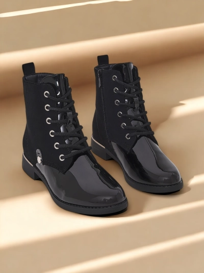 Royalfashion Damen Schnürstiefel Safalle