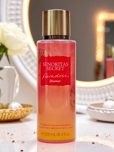 Senoritas Secret Body Mist Paradise Shimmer mit Glitzer
