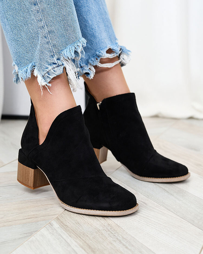 Schwarze Damenstiefeletten Jeneuer - Footwear