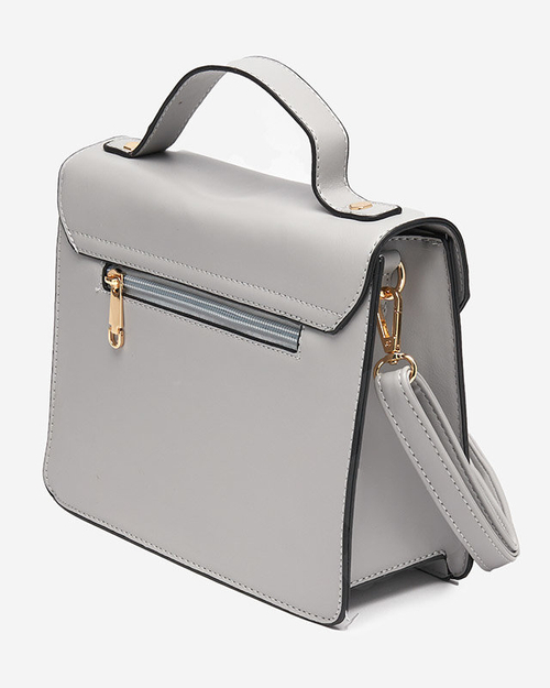 Сіра жіноча маленька сумочка