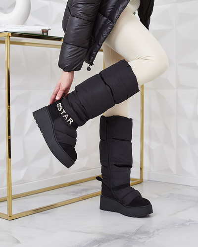 Royalfashion Damenstiefel a'la Schneestiefel Dertrata