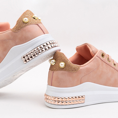 Pink mit Glitzer Damen-Sneaker Kolah - Footwear