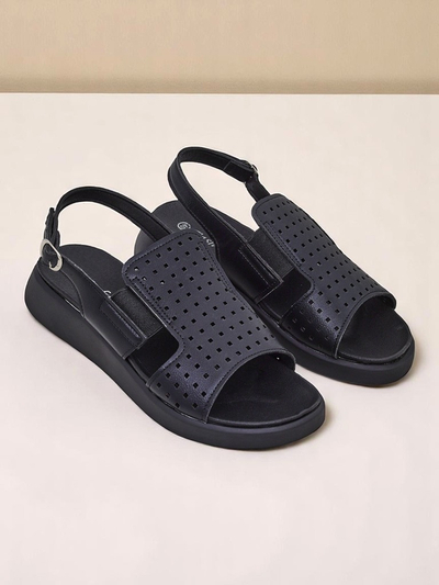 Royalfashion Damen Sandalen mit dicker Sohle BreezyStep