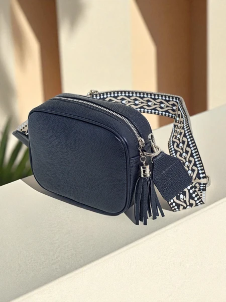 Royalfashion Kleine Damenhandtasche aus Öko-Leder Calista Verde